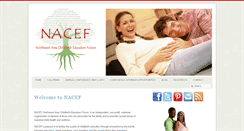 Desktop Screenshot of nacef.net